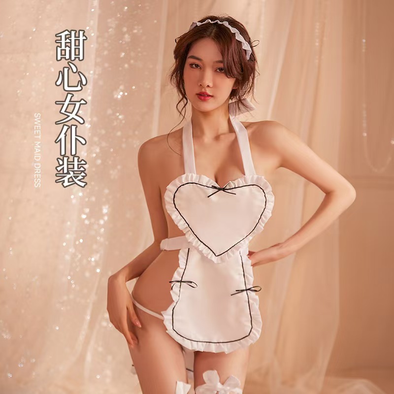 End of Season Internet Celebrity Sexy Underwear New Japanese Style Sexy Love Maid Costume Cosplay Maid Uniform Set