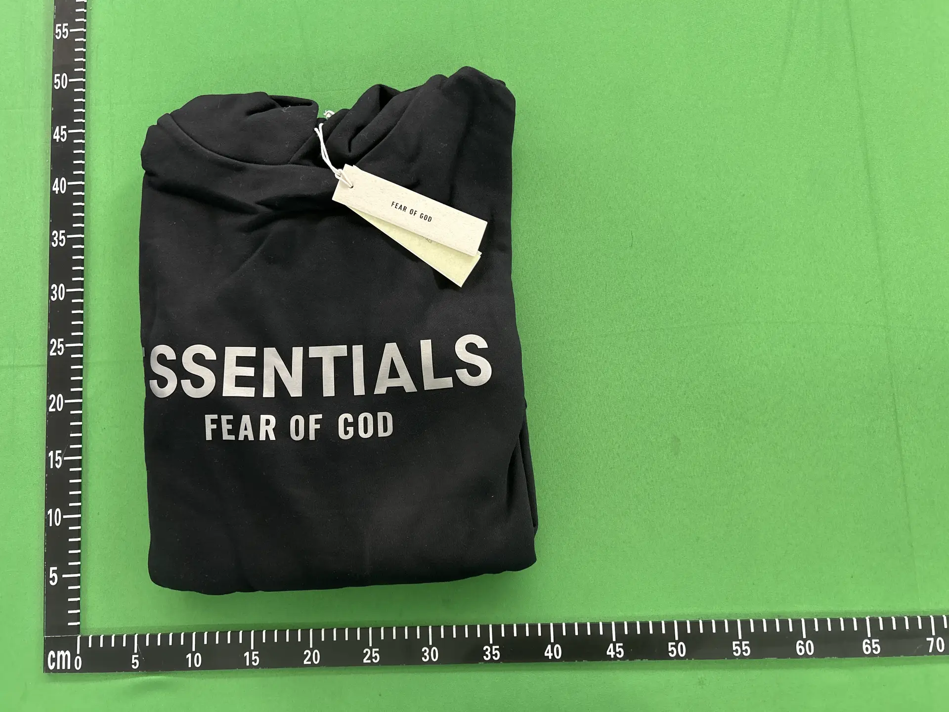 Fear of God Essentials Hoodie Black