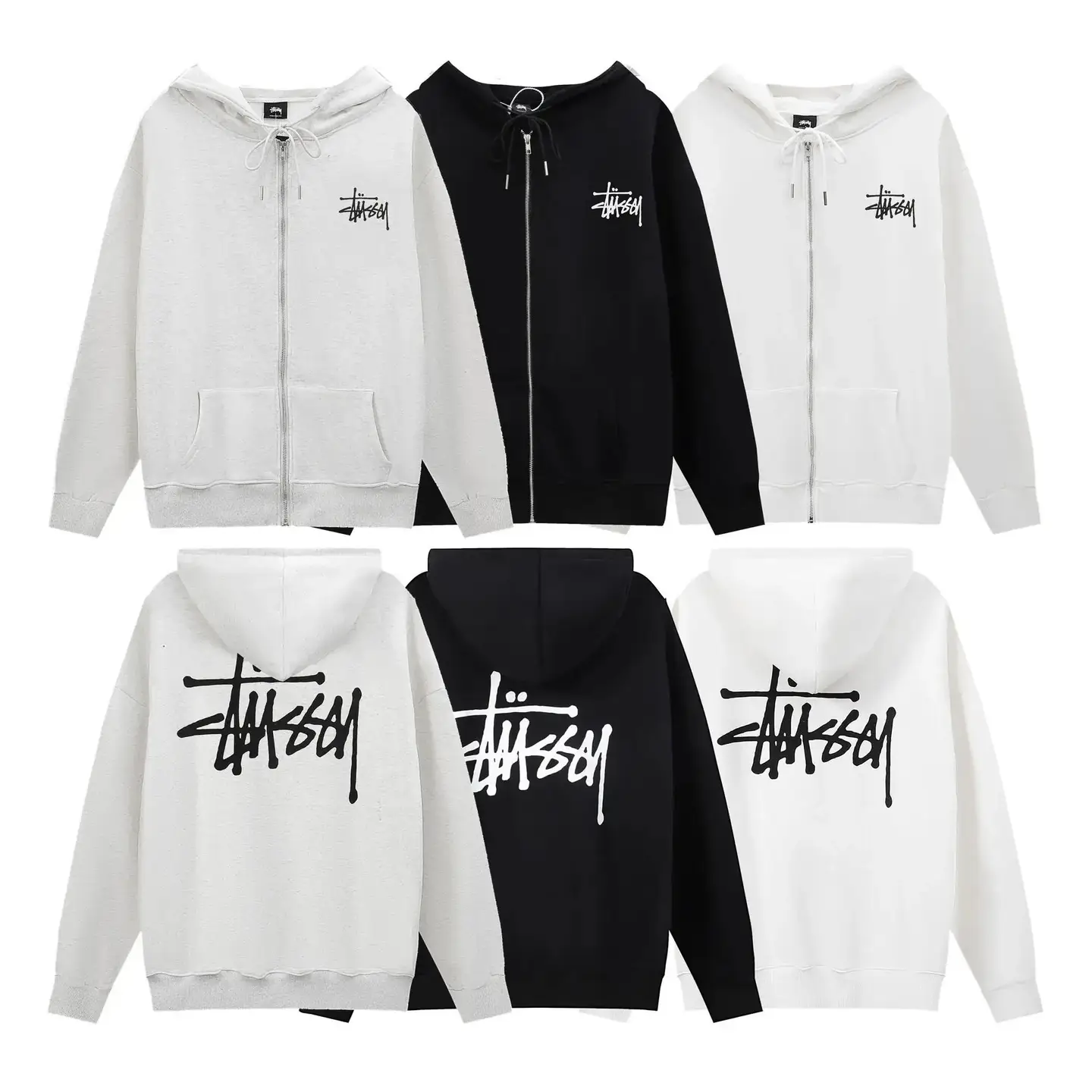 Stussy Zip Hoodie Collection