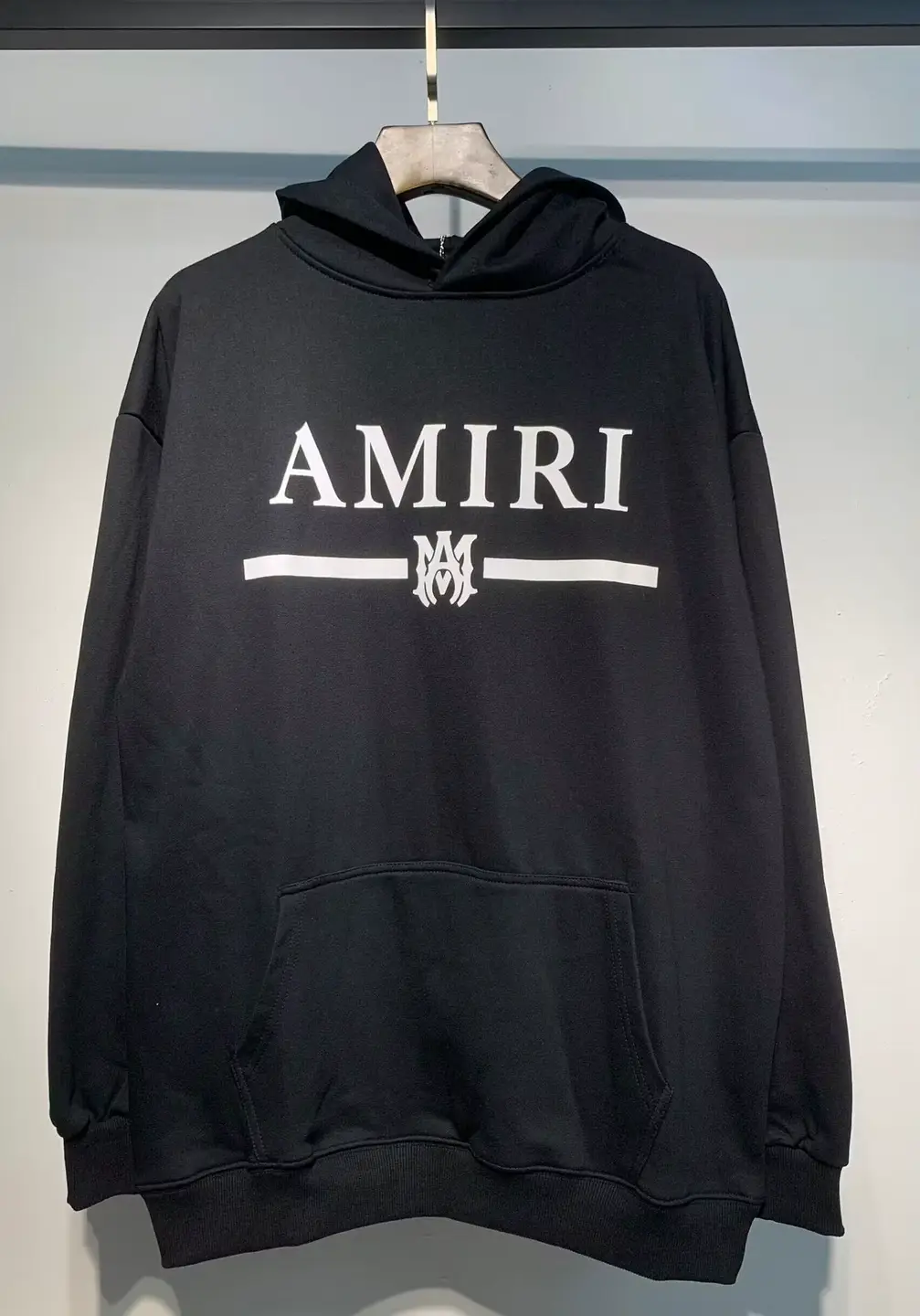 AM1R1 ICON Splash Ink Flow Paint StaRRy Sky CRack LetteR logo UnicoRn ARm Hoodie SweatshiRt Couple WeaR Long Sleeves