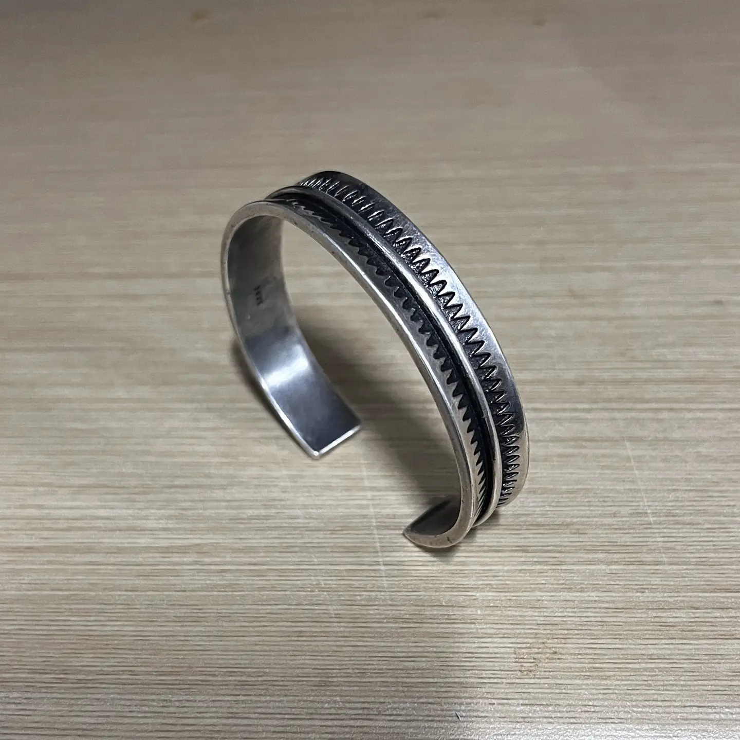 'In Stock' Independent Undercover Takahashi Shield Sawtooth Bracelet 925 Pure Silver Male Trendy DIZ Tattoo Totem