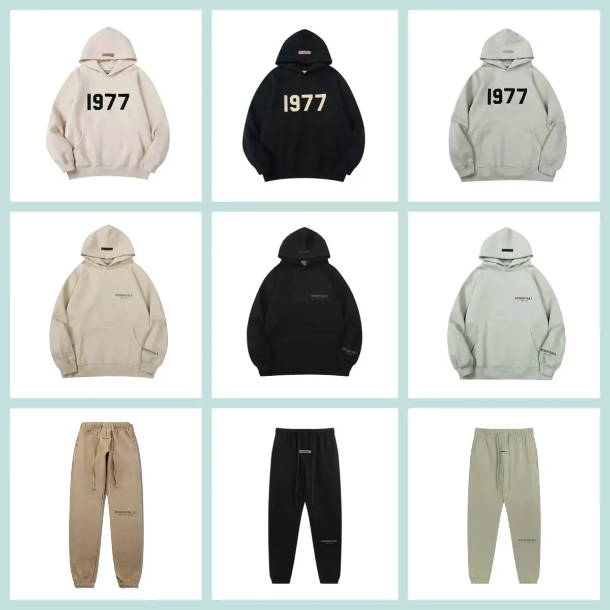 Fear of God Essentials Hoodies and Sweatpants