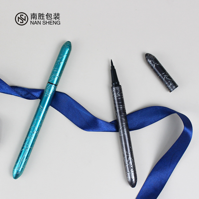 Cosmetic Packaging Material Chinese style Oval carved eyeliner tube 1.5g creative lip liner eyeliner pen empty tube