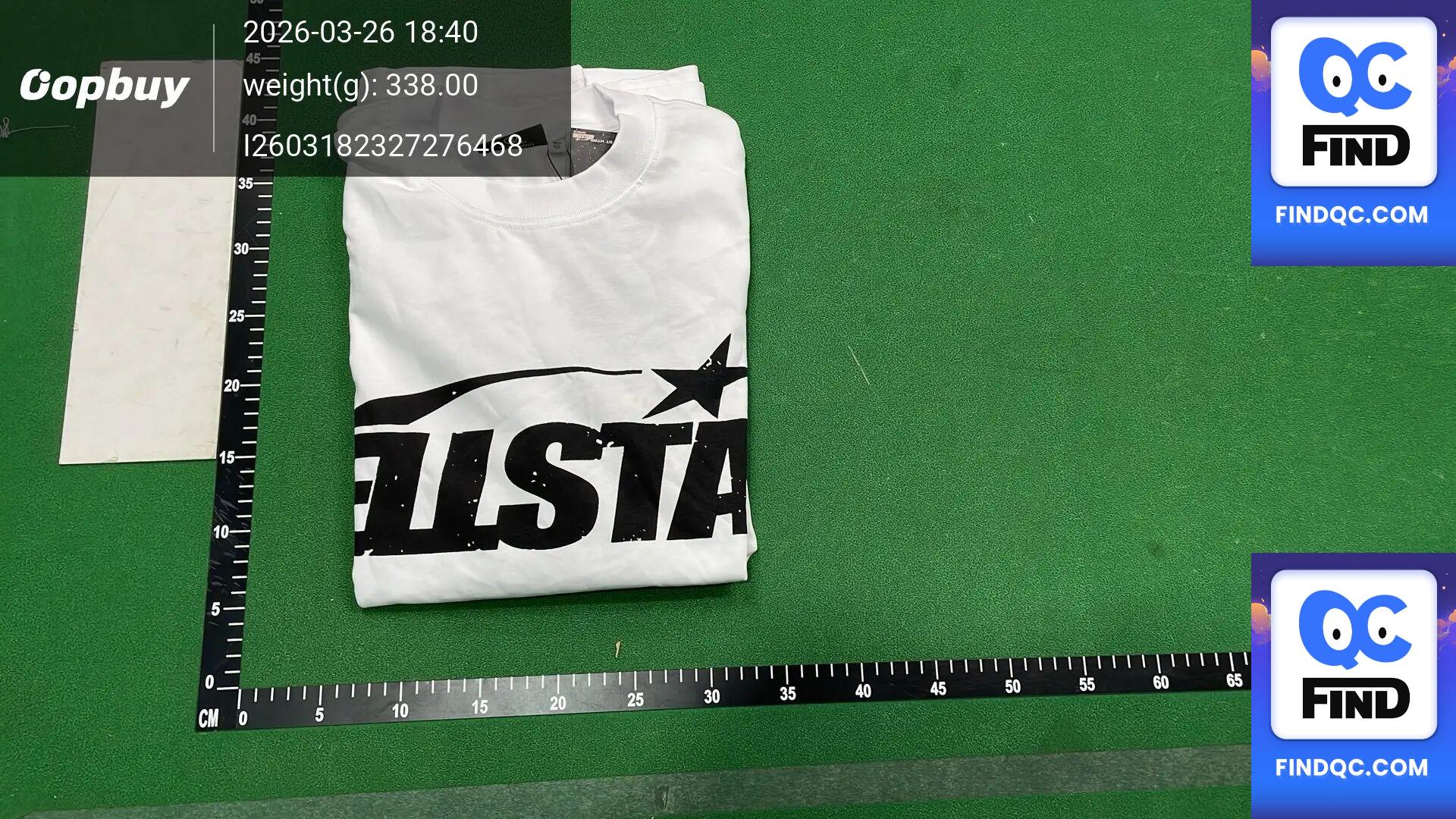 Hellstar Hellstar Beauty Trendy High Street Pure Cotton Loose Short-Sleeved T-Shirt — QC-foto 3