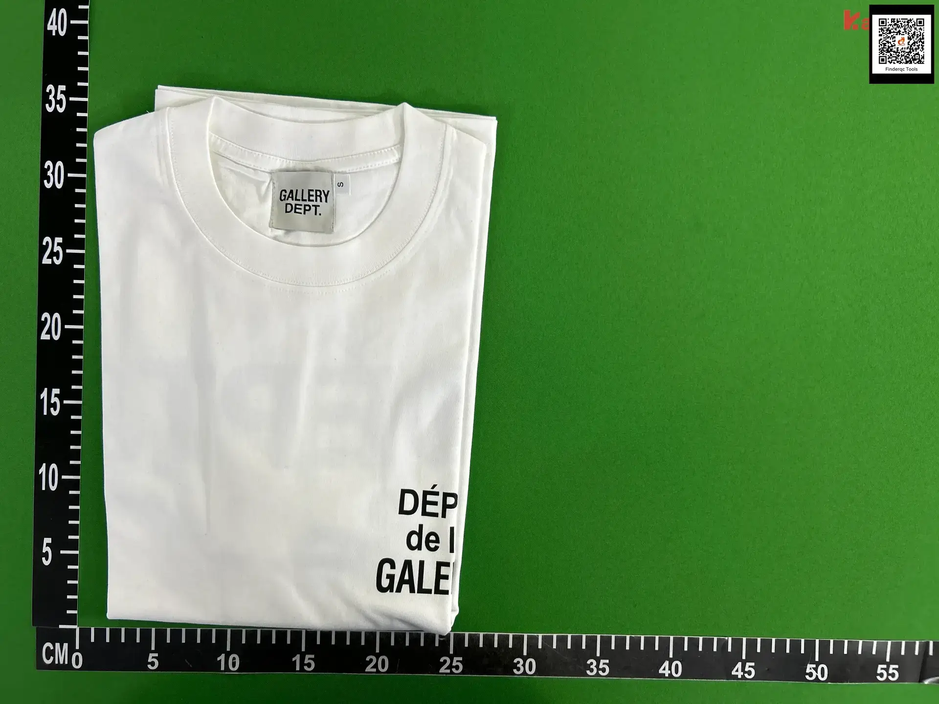 22SS Cross-border American Fashion Brand GALLERY DEPT Cracked Letter Printed Short-sleeved T-shirt High Street Half-sleeved for Men and Women