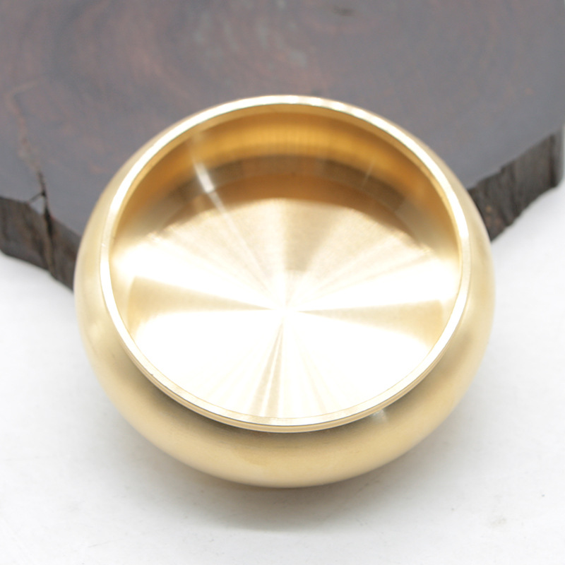 Brass Incense Stove Ashtray Large and Small Office Household Living Room Chinese Ornaments Decorations