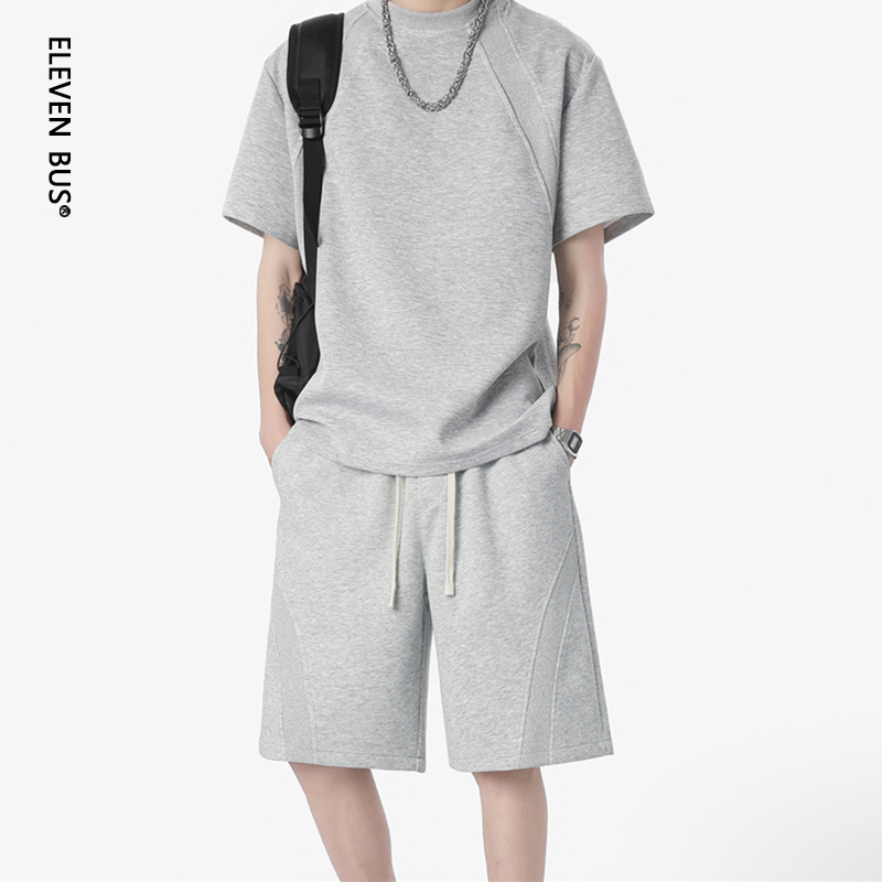 Men's Casual Shorts Men's Summer Thin Youth American Fashion Brand Loose Five-Point Shorts Men's One-Piece Drop Shipping