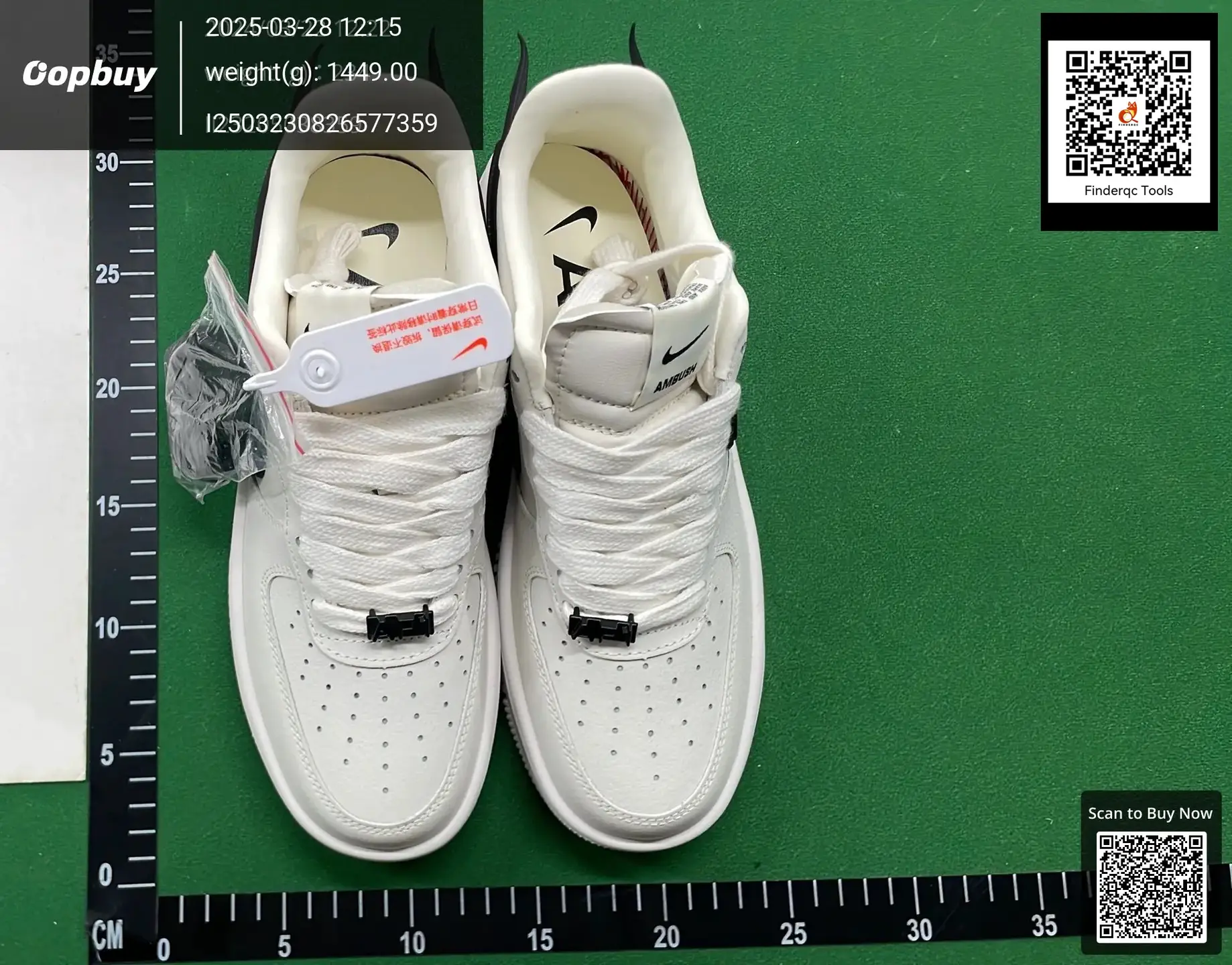 Nike Air Force 1 Low Ambush White