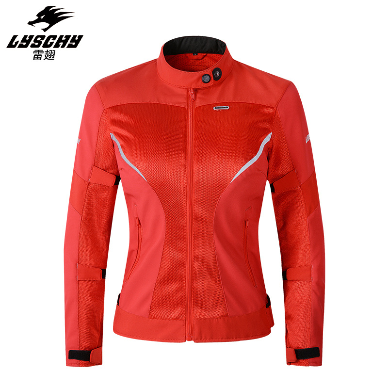 Motorcycle Riding Clothing Women's Spring and Summer Mesh Breathable Rally Clothing Anti-fall Knight Motorcycle Four Seasons Equipment Clothes