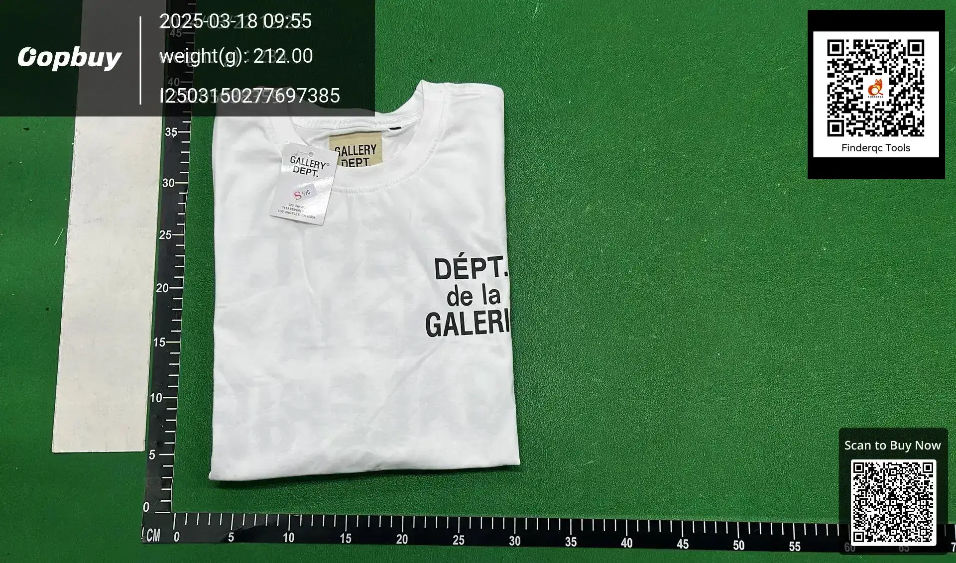 American Style Retro Fashion Brand gallery dept Short Sleeve Men's Couple VTG Loose Casual Retro T-Shirt Women's Summer