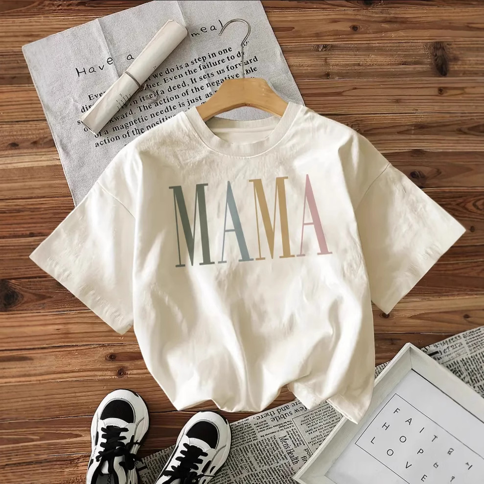 Cross-Border Export Clothing 2025 Summer New Men's and Women's Short-Sleeved Shirts Trendy Brand Casual Fashion Tops Couple Wear