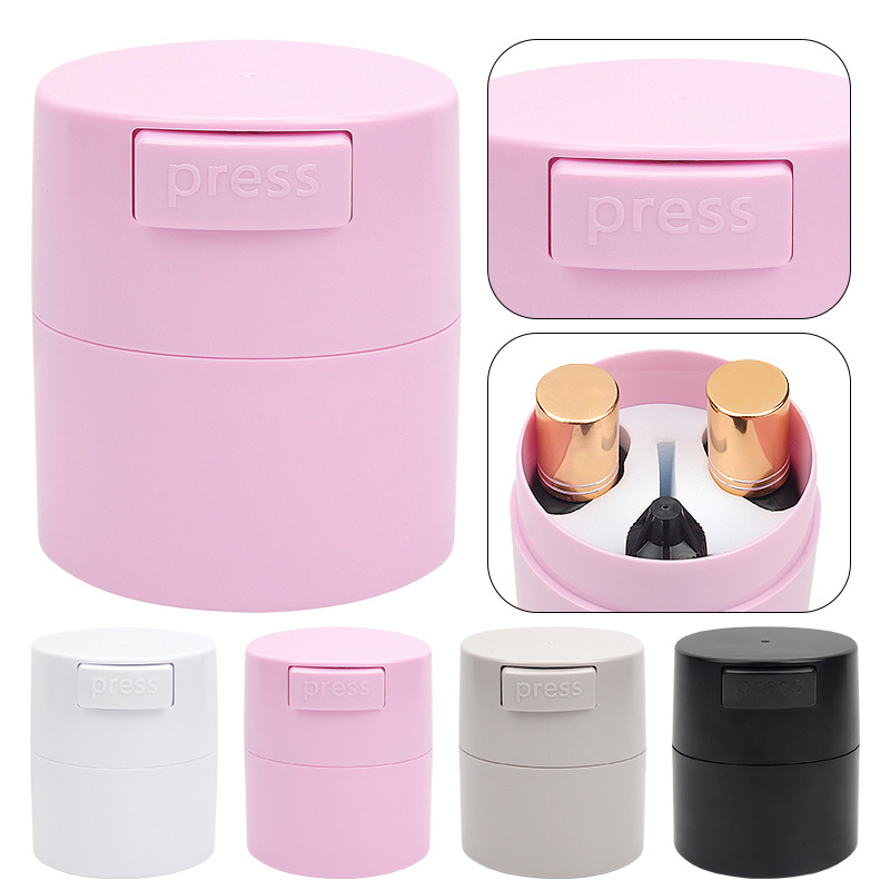 Wholesale grafting eyelash glue storage tool pressing glue storage tank vacuum sealing glue storage box