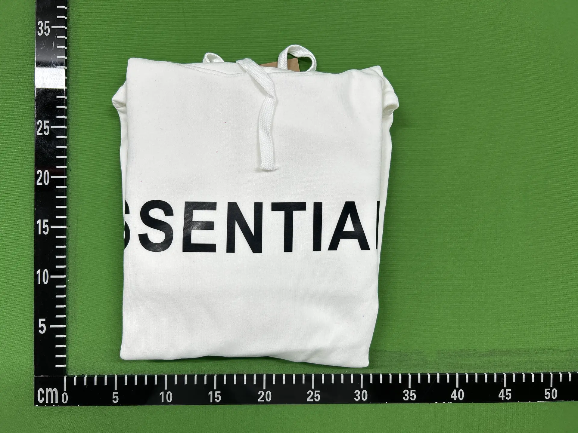 Essentials White Hoodie