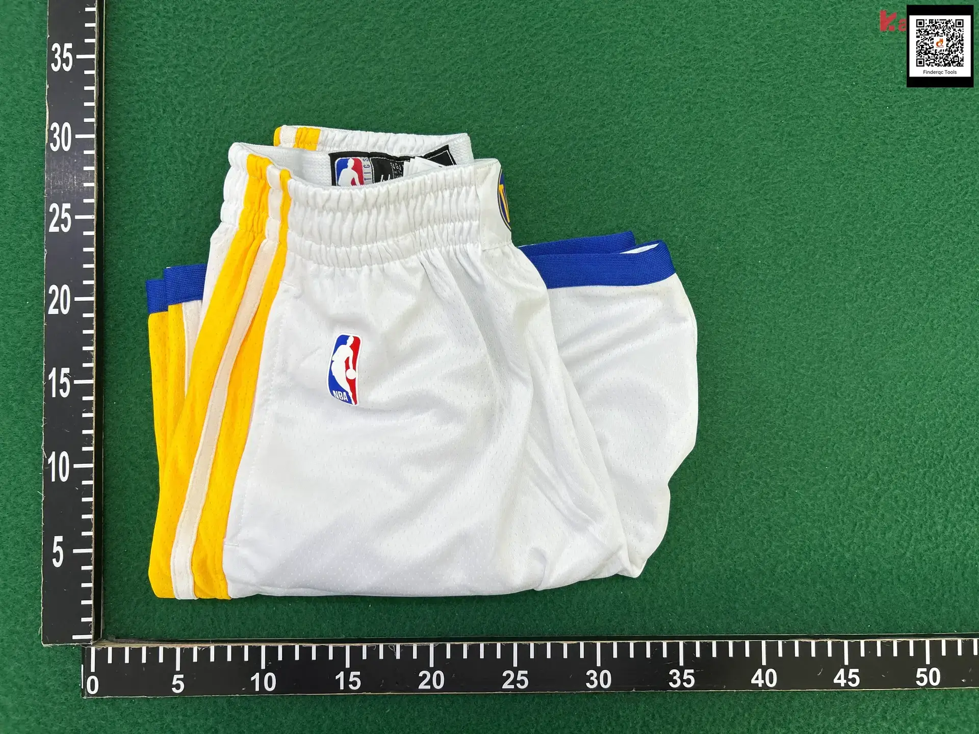 Warriors regular white blue shorts breathable quick-drying basketball pants casual sports pants men's NBA short