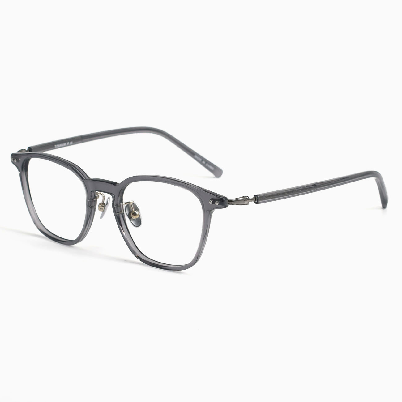 The Same Style as Yong Yong Gms-829 Square Plate Glasses Frame Shenzhen Factory Ultra-Light Literary Tortoise Shell Retro Frame