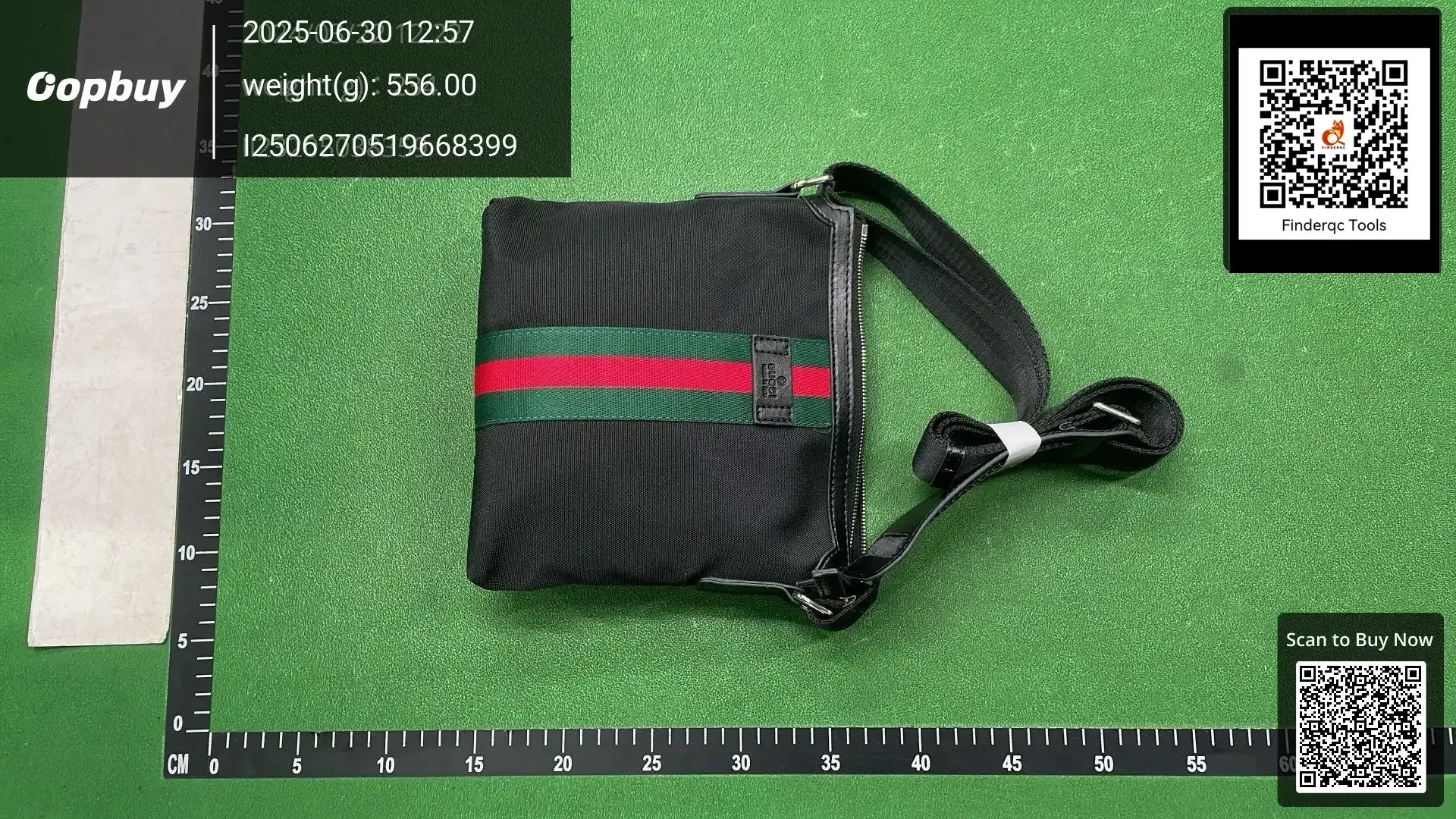 Gucci Black Messenger Bag