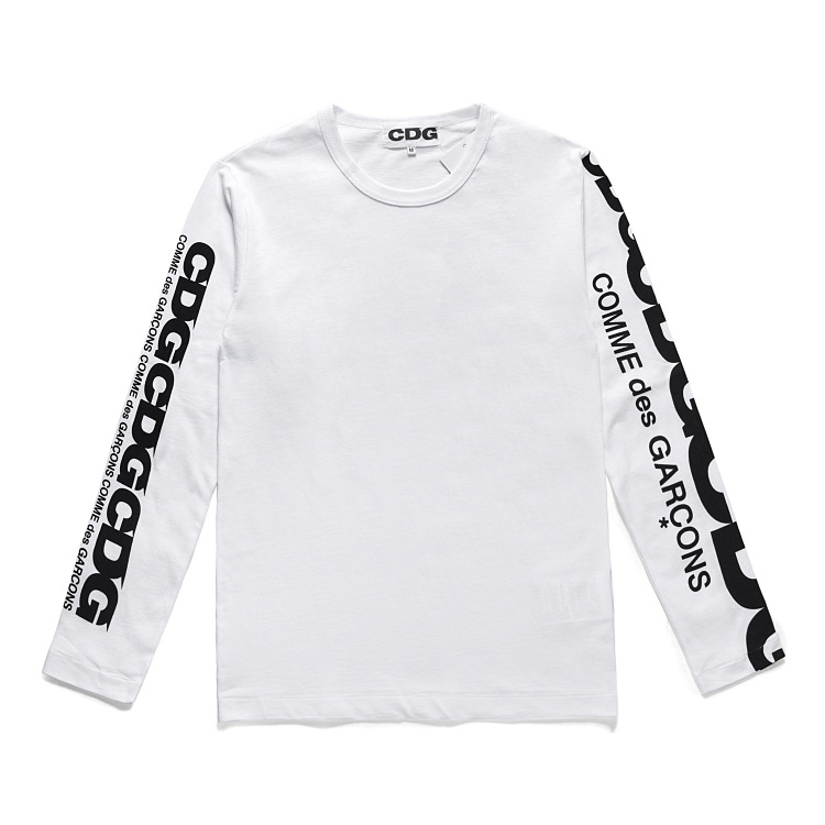 Heyplay Japanese Style Trbottomy Brand Red Heart Pure Cotton Long-Sleeved T-Shirt for Men and Women Arm Letter Print Couple Style Bottoming Shirt