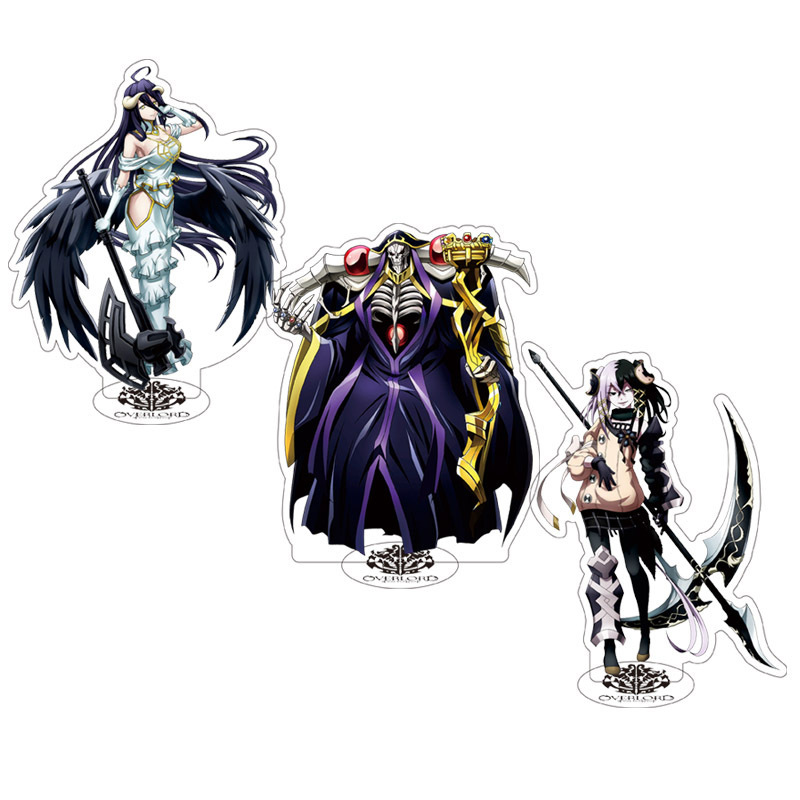 Overlord's Undead Bone Aotian Yaer Bede Surrounding Acrylic Brand Schoolbag Sample Display