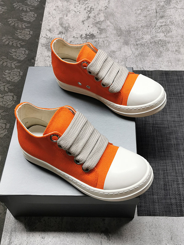 Thick Shoelaces, Low-Top Canvas Men's Shoes, Thick-Soled, Large-Hole, Height-Increasing, Versatile Couple Style, High-Street Sneakers for Women, Spring 2026