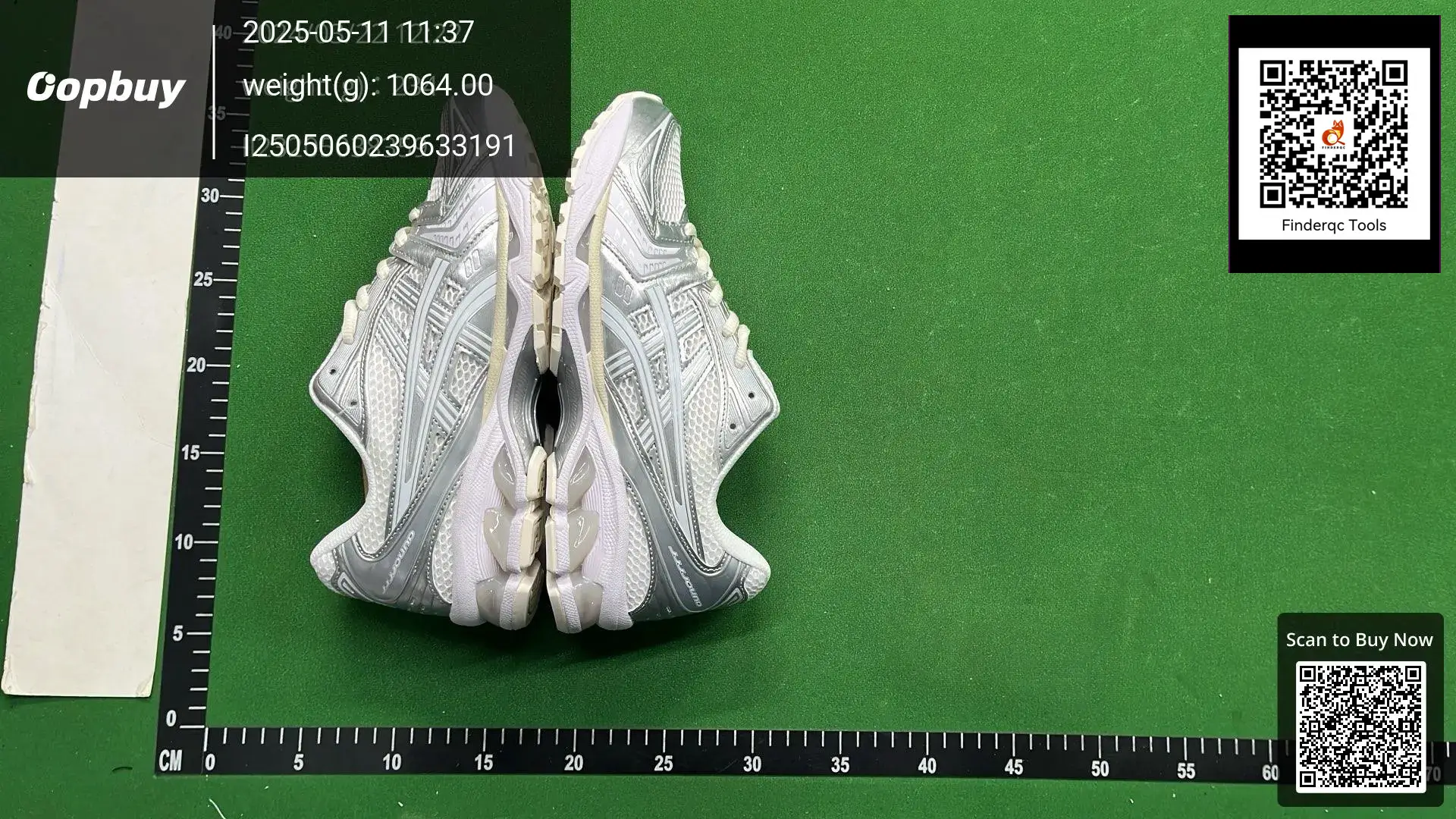 ASICS GEL-Kayano 14 Silver White