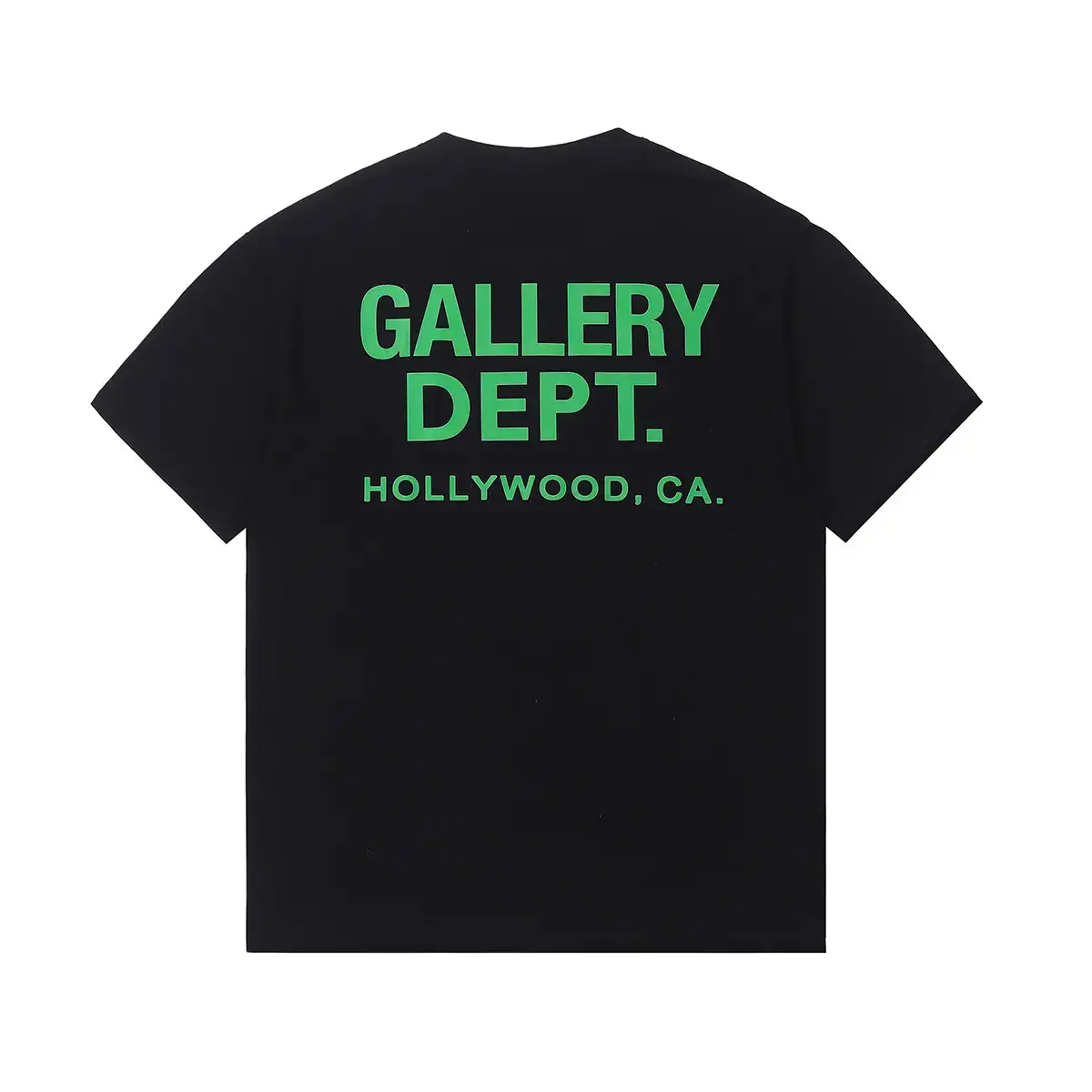 Gallery Dept. Black Short-Sleeved T-Shirt