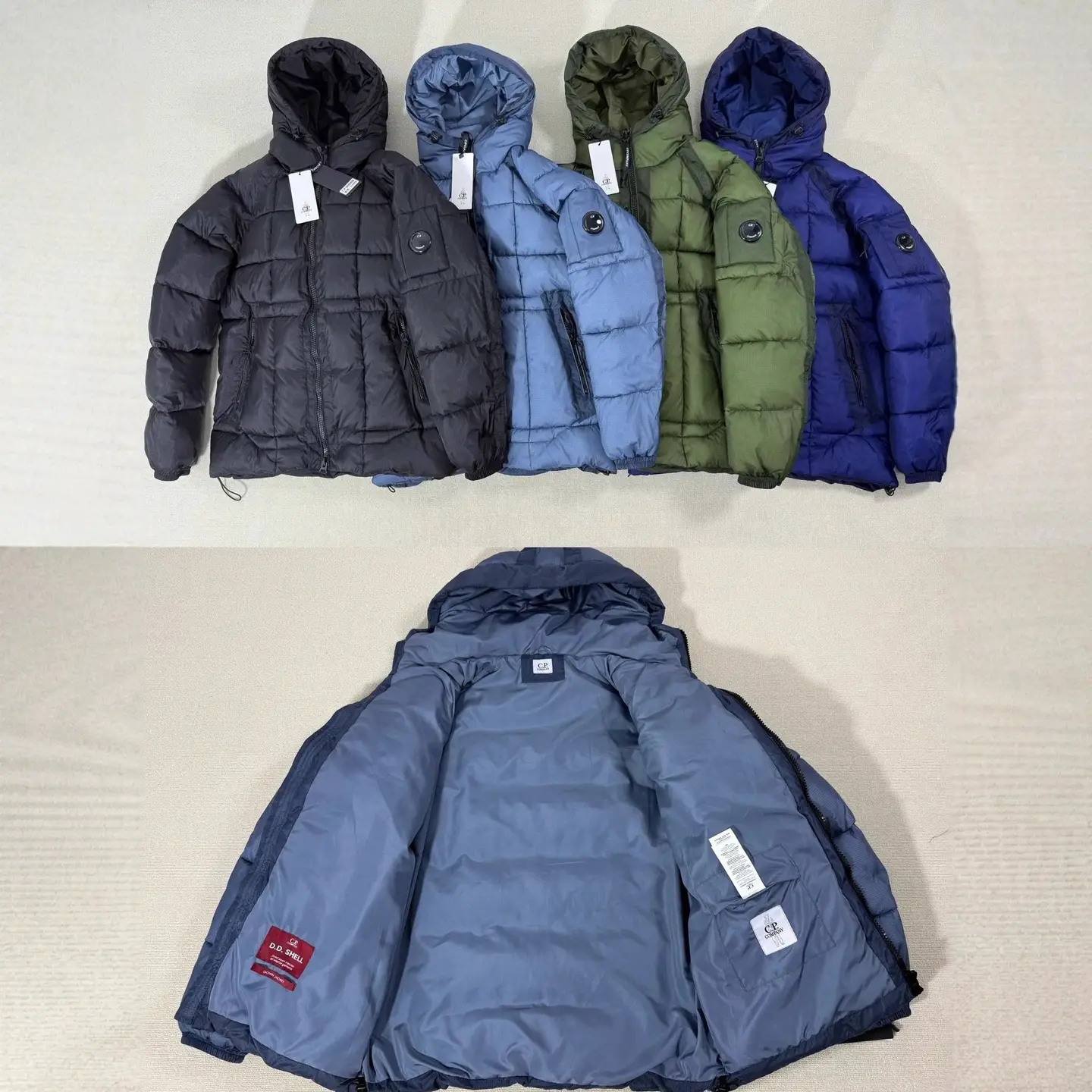 棉服夹克外套秋冬棉衣加厚保暖连帽上衣