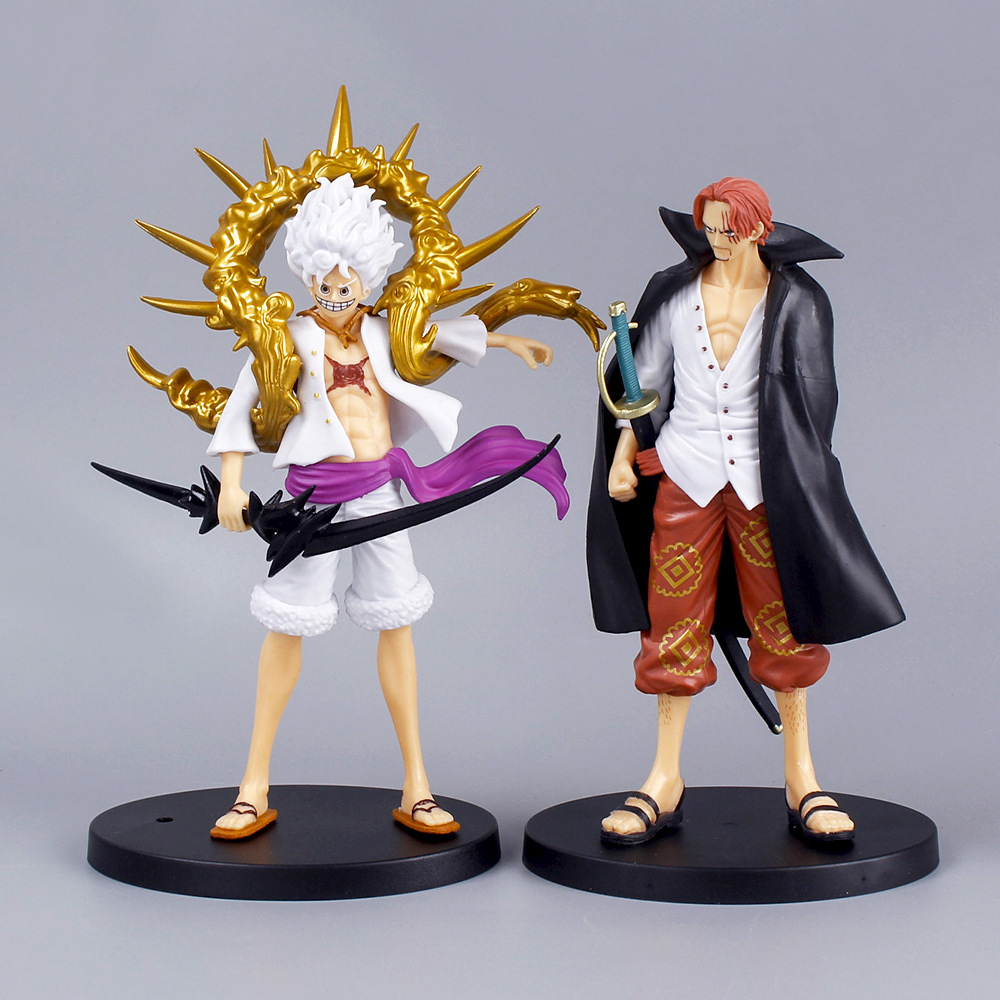 One Piece Series Surrounding Sun God Nika Red Hair Fragrant Hand Doll Home Animation Decoration Ornaments