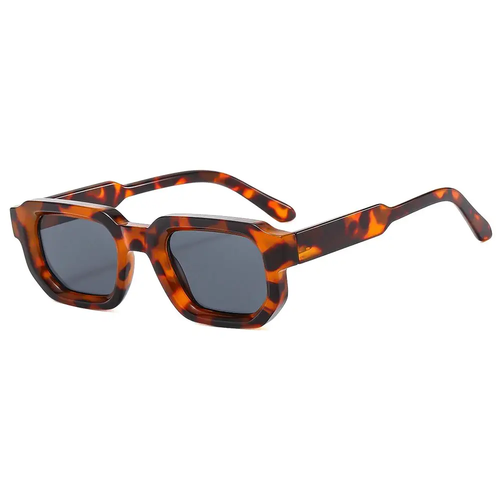 跨境方框太阳镜 欧美复古方形加厚小框时尚墨镜女Sunglasses