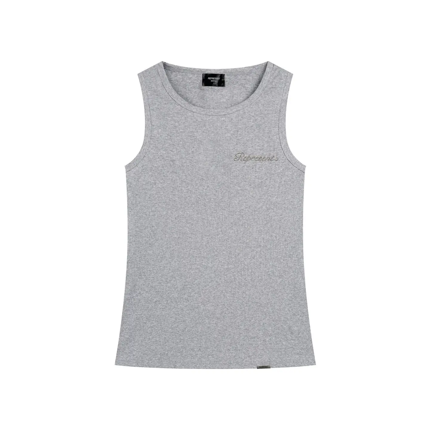 25S Cross-Border European and American Trendy Brand Represent Letter Logo Embroidered Knitted Vest for Men and Women High Street Sports Sleeveless