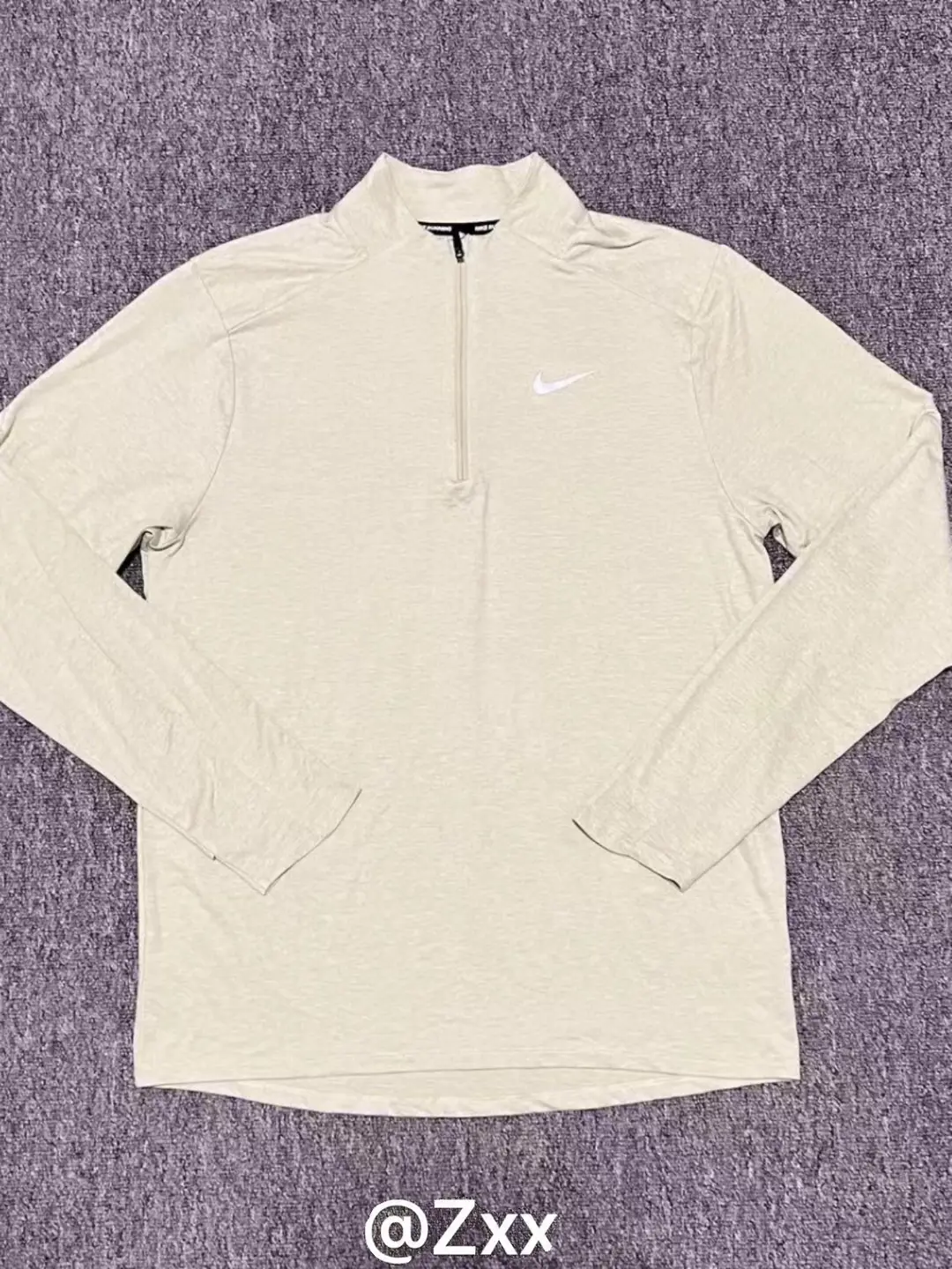Nike/Nike Men's Autum Sports Running Training Quick-Drying Breathable Half Zipper Long sleeves T-Shirt Dd4757