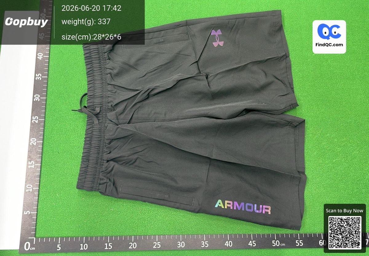 Under Armour Heatgear T-shirt and Shorts Set — QC 照片 2