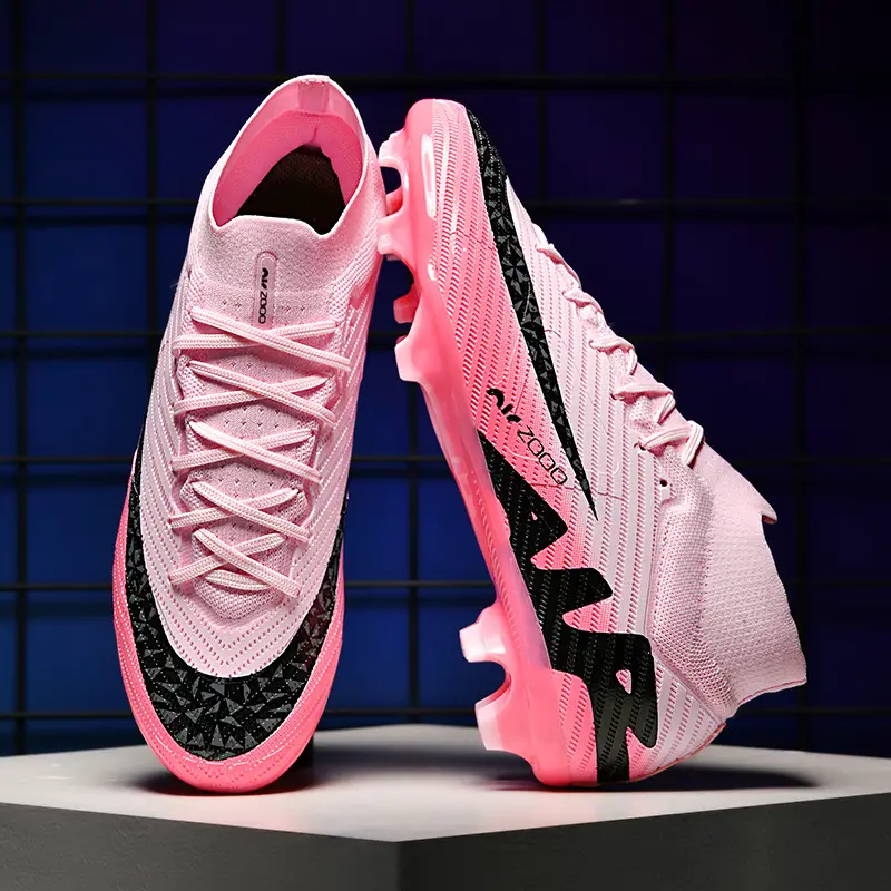Putian Cross-border Youth Football Shoes Students Lawn Spikes Men and Women Broken Nails Green Shade Training Shoes football