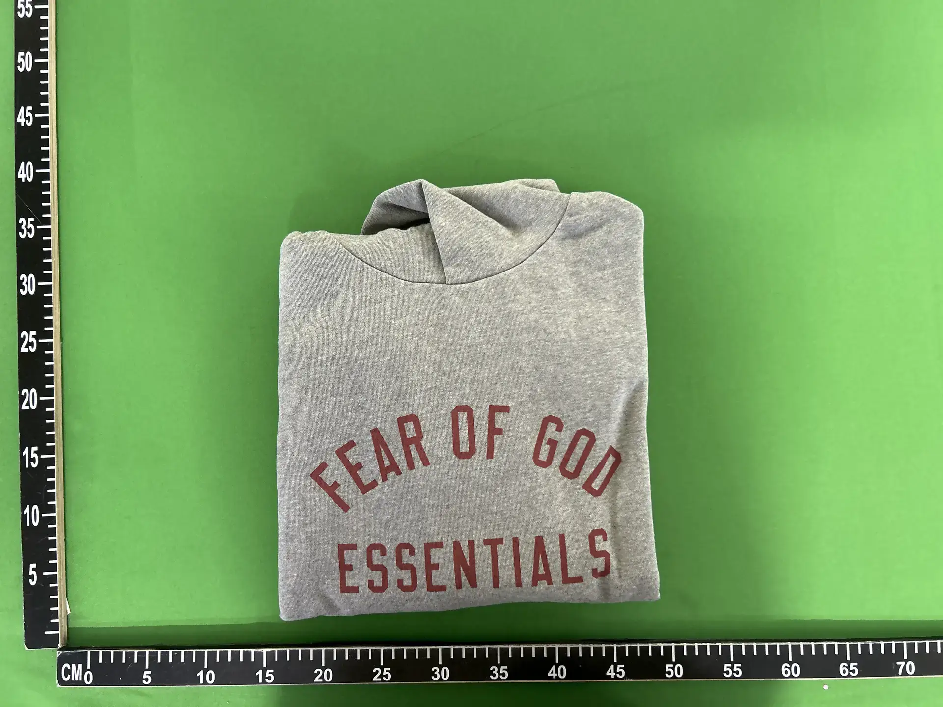 2024Fw Ess Print Heavy Sweatshirt 480Gsm Fabric24 Thick Velvet Hoodie