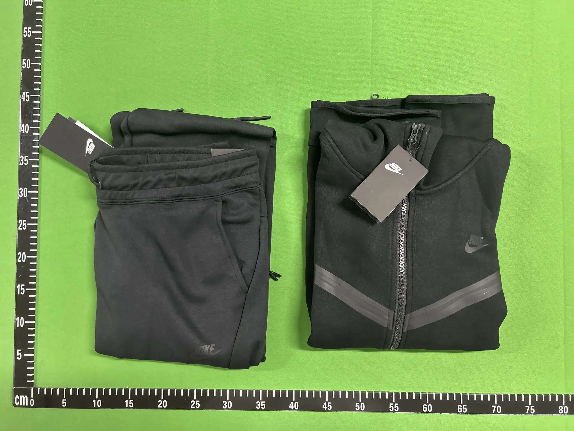 Nike Tech Fleece Full Zip Hoodie and Pants Black