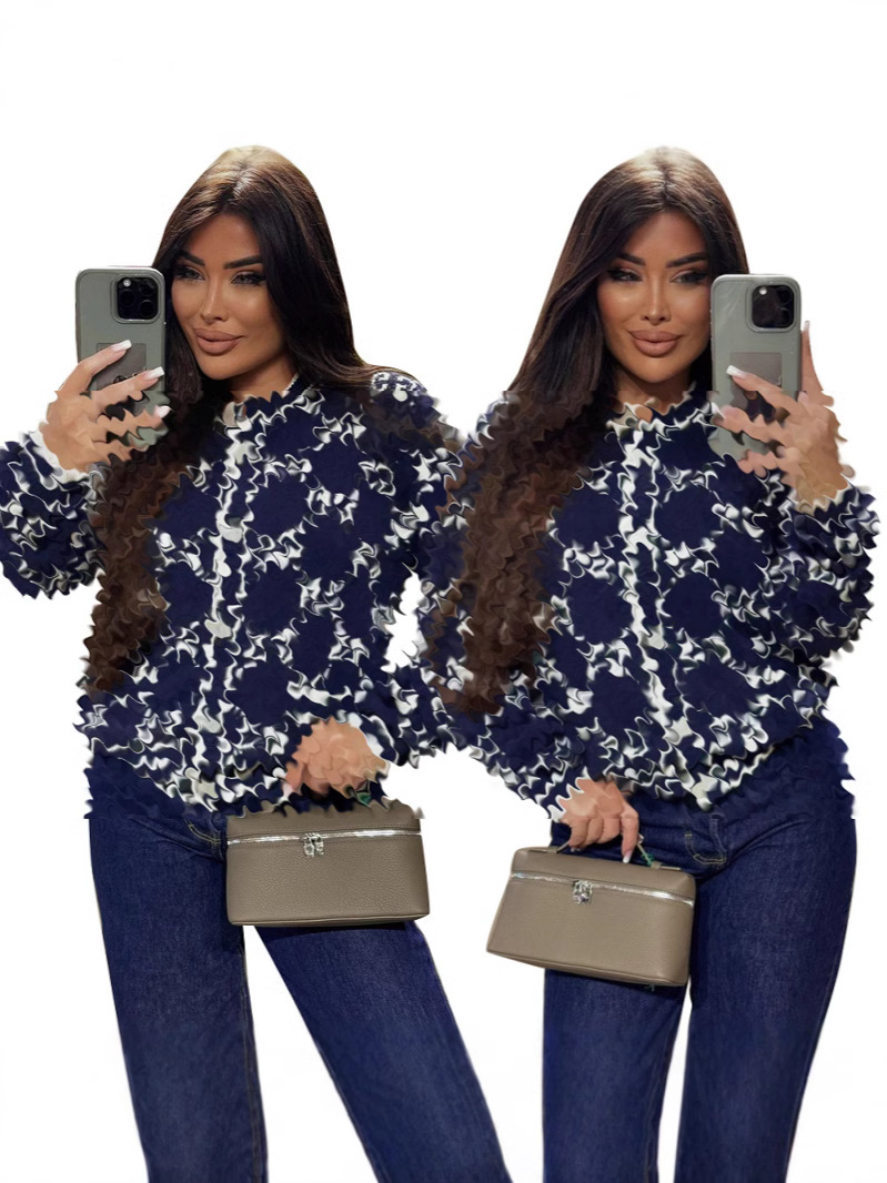Y71573 European and American women's clothing wholesale Amazon best selling winter new sweater Joker button cardigan in stock