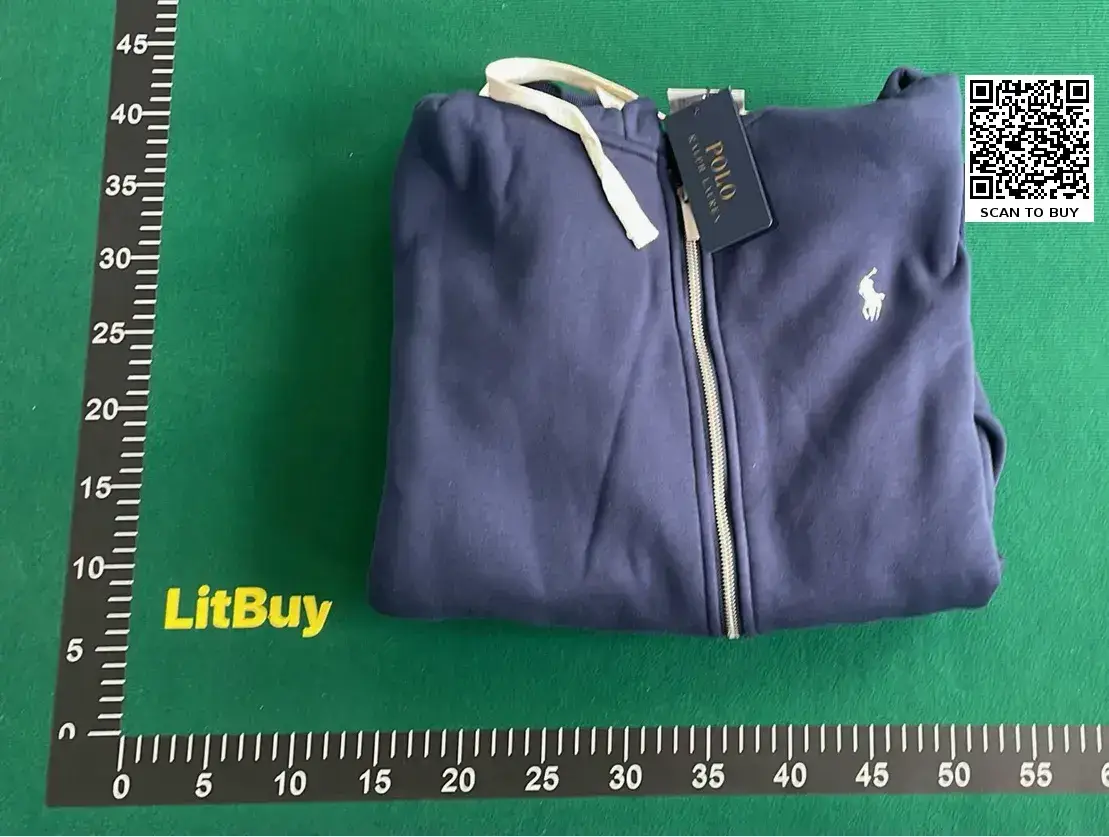 Polo Ralph Lauren Zip Hoodie Navy