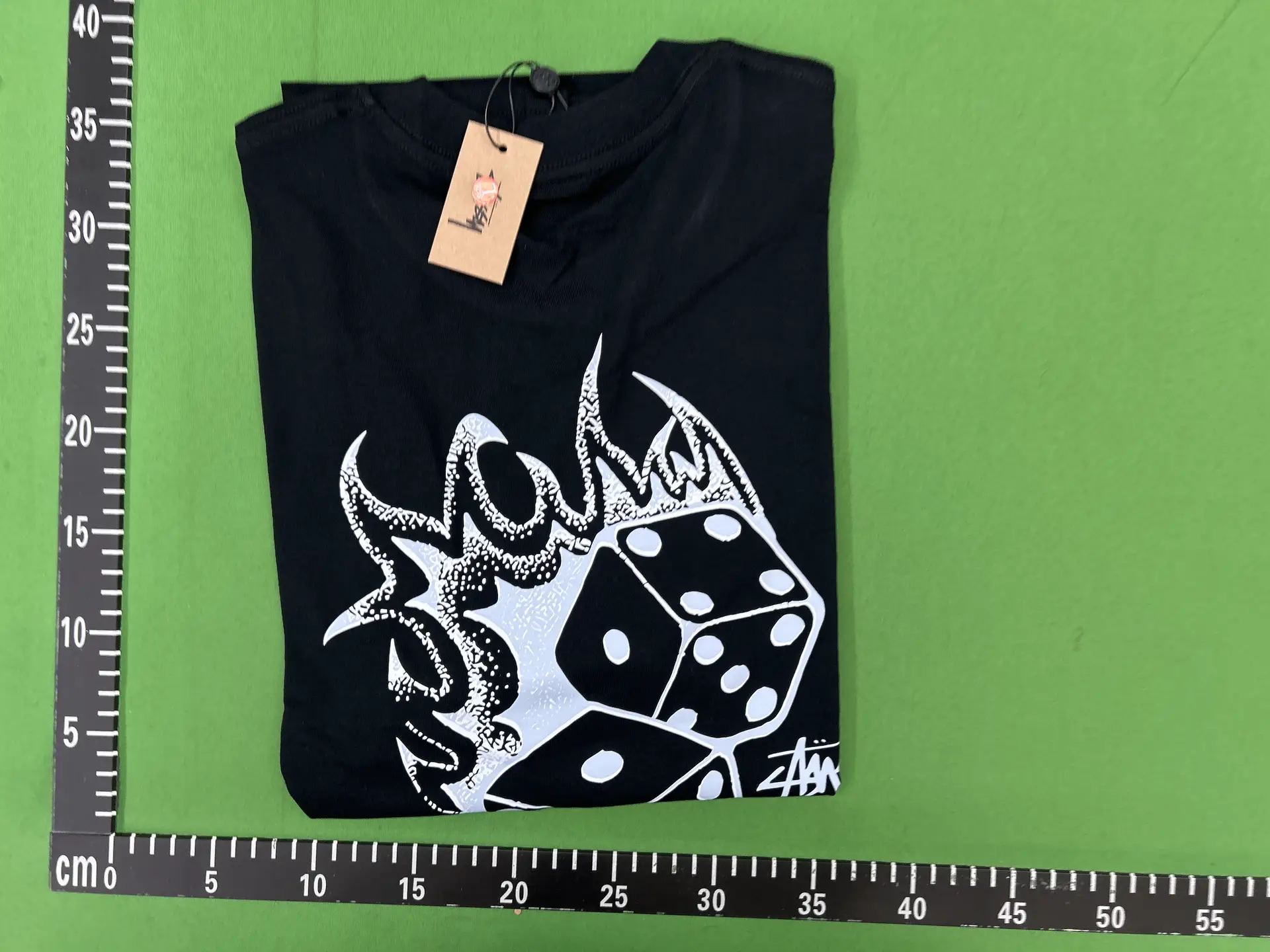 Stussy Dice T-Shirt Black