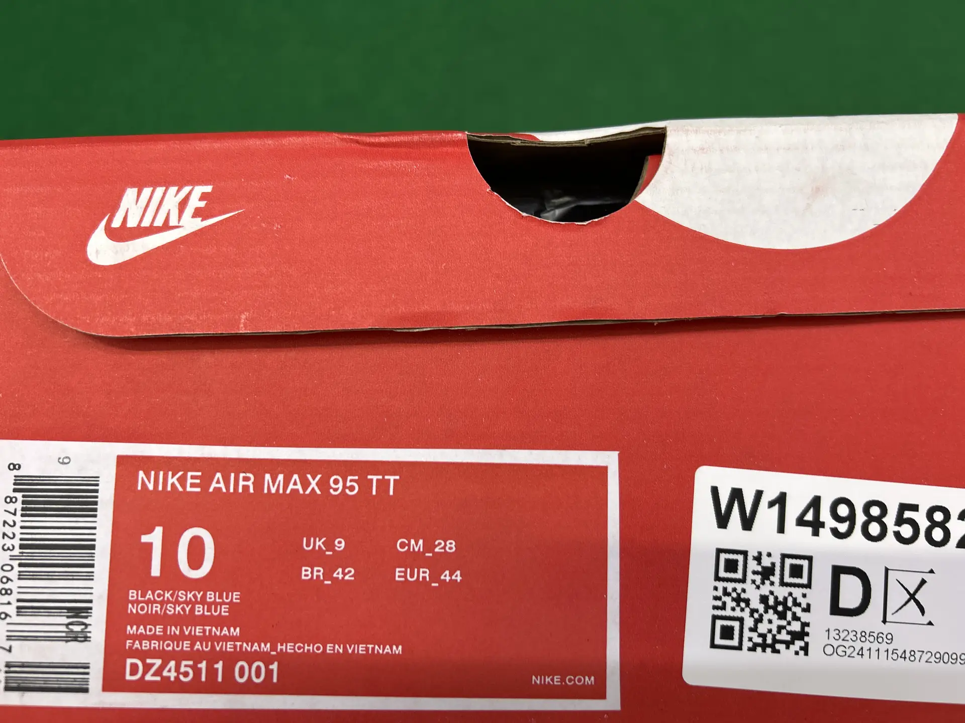 Nike Air Max 95 TT Black Sky Blue