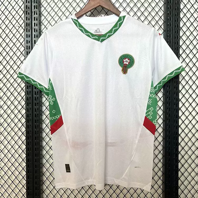 2025 Africa Cup Morocco national team home and away game jersey men's fan version short sleeved shirt can be printed