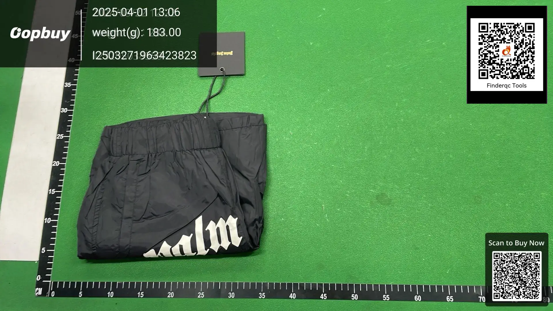 Palm Angels Track Pants Black