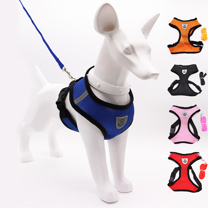 Dog Leash, Pet Leash, Dog Walking Leash, Small Dog Harness, Dog Harness Vest Style, Durable Dog Harness