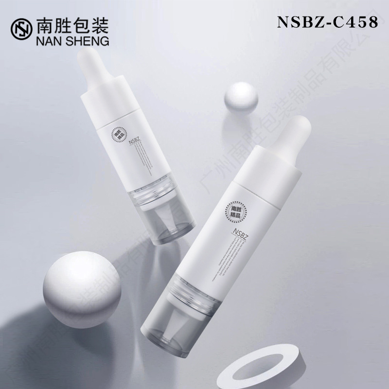 Rubber Dropper Essence Bottle 10ml Muscle Base Liquid Screw Mouth Original Liquid Bottle Niacinamide Anti-acne Beauty Liquid Mini Bottle