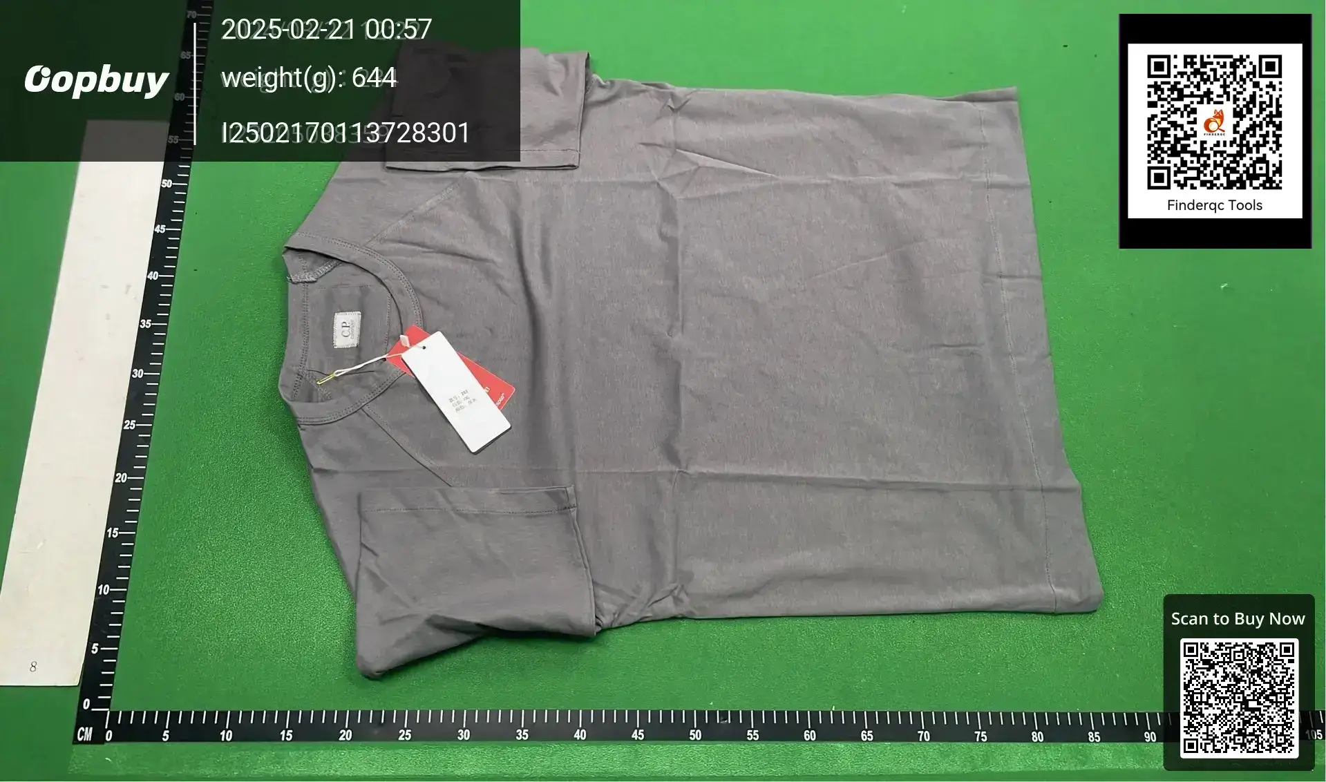 Cross-border summer new European and American fashion brand CP solid color casual loose pullover round neck short sleeve men's and women's same T-shirt
