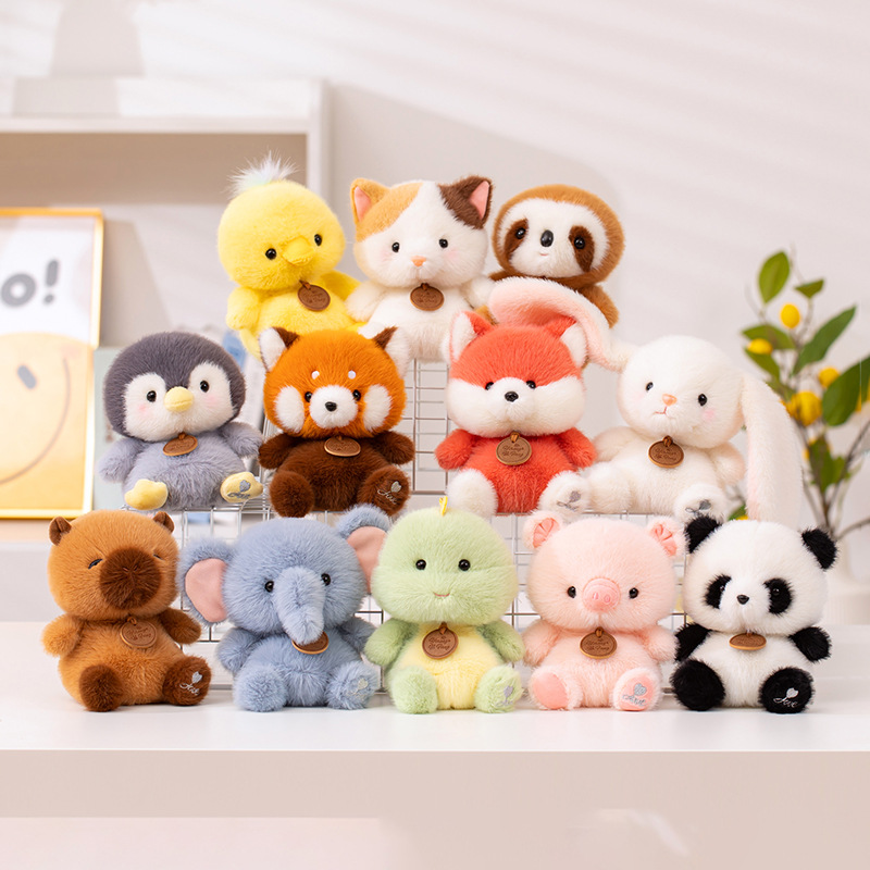 Cross-Border New Xiangdundun Series Panda Doll Plush Toy Soft Cute Animal Doll Pillow Gift Batch
