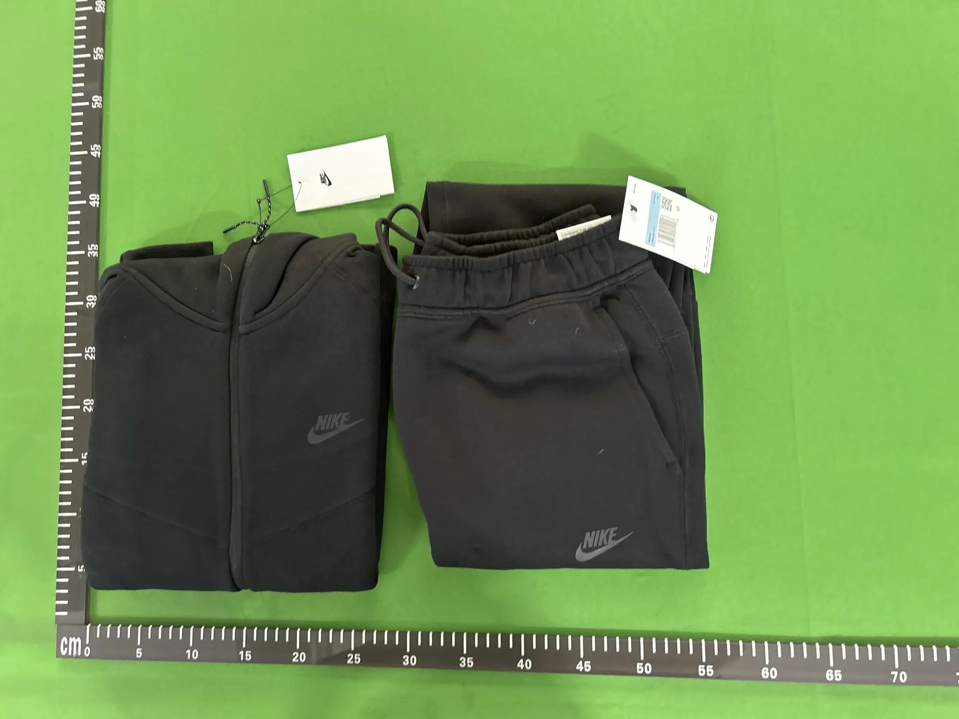 Nike Tech Fleece Full Zip Hoodie and Pants Set Black