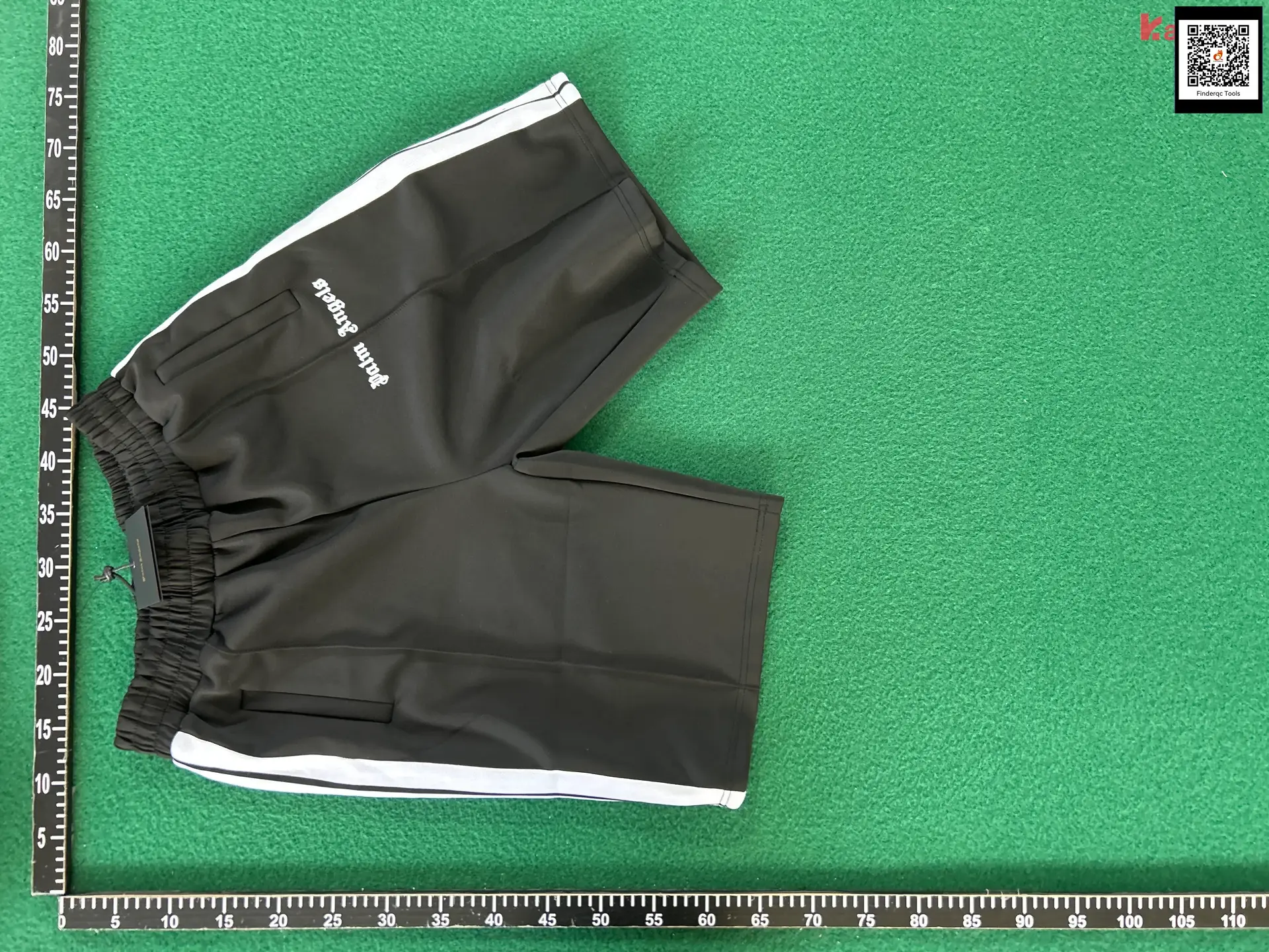 Palm Angels Track Shorts Black