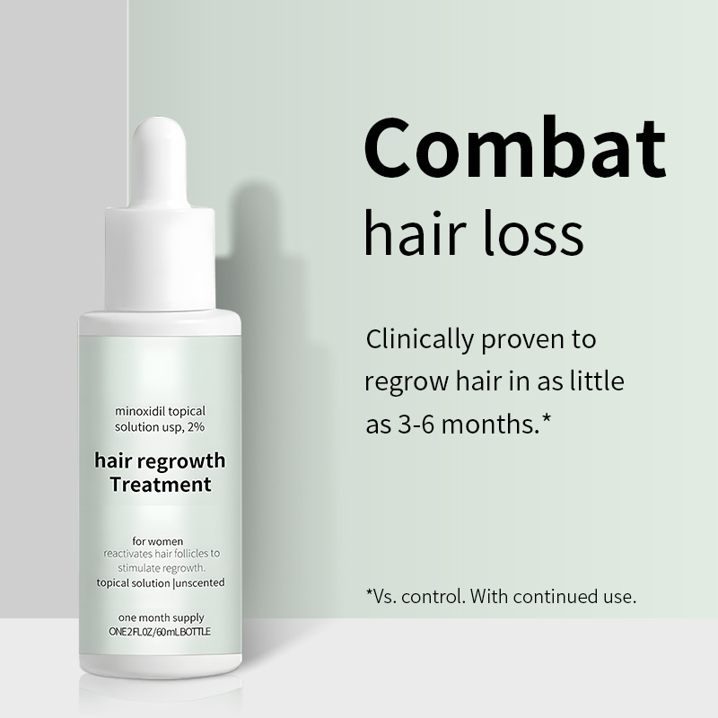 Cross-Border 2% Minoxidi Minoxidi Tincture Hair Growth Essence Repairing Hair Growth Essence Anti-Hair Loss Hair Growth Essence