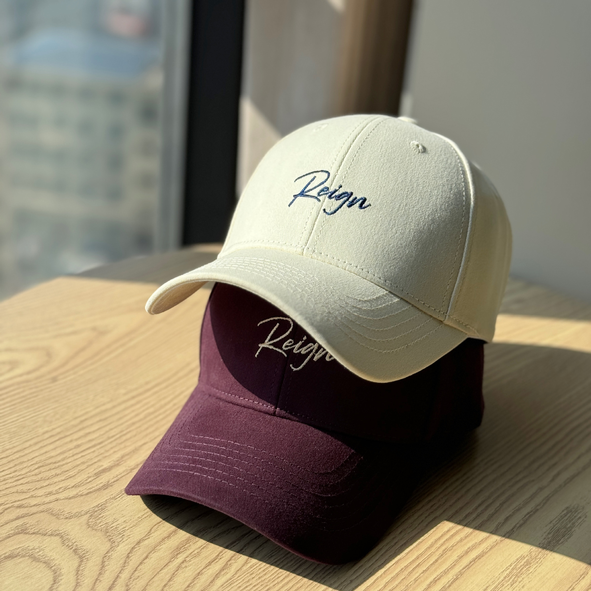 Korean-Style Embroidered Letter Hard-Brim Baseball Cap for Women, Trendy Brand, Face-Slimming, Versatile Duckbill Cap, Unisex Sun Hat, Trendy