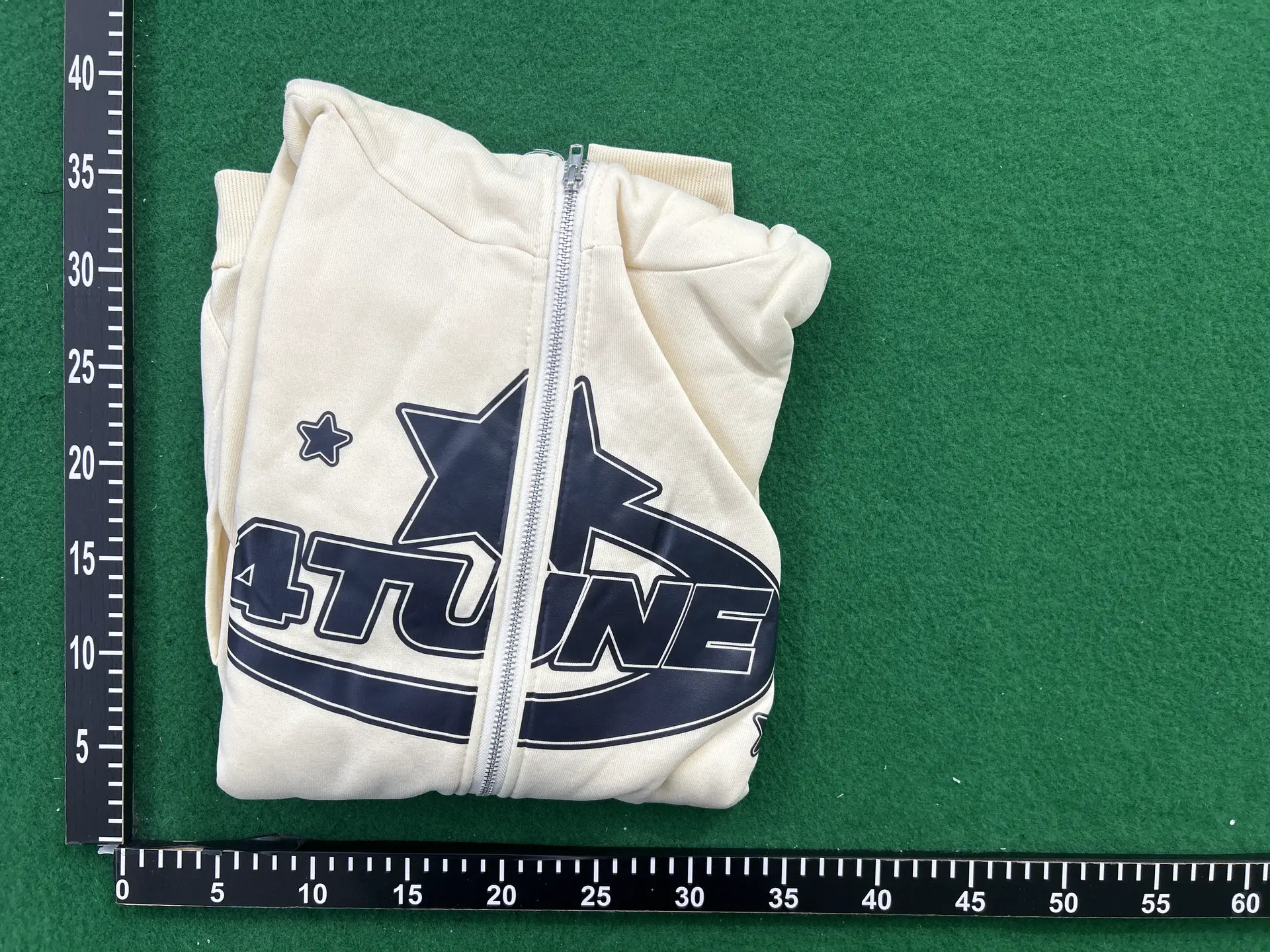 4Tune Full Zip Hoodie Cream