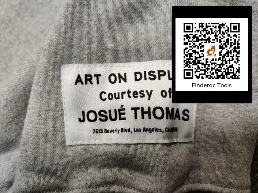 Josué Thomas Art On Display Zipper Hooded Sweatshirt